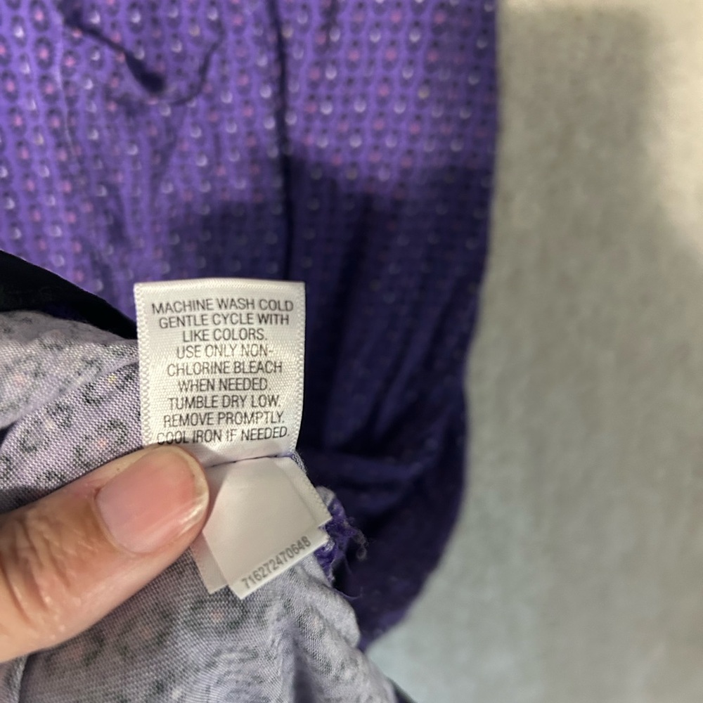 Simply Vera Vera Wang Women's Purple Nightgown Size XL. Casual Comfort Soft - Picture 8 of 9